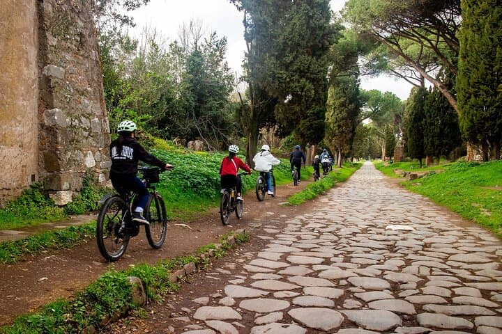 Appian Aqueducts E-Bike Tour: Ride the Ancient Appian Way & Catacombs photo 3
