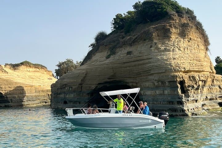 Private Boat Trip with Skipper in Corfu — Canal d'Amour, Cape Drastis & Sunset Swim photo 1