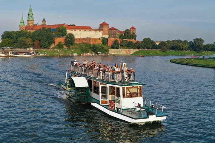 Krakow Vistula River 1-Hour Sightseeing Cruise — Wawel, Kazimierz & Riverside Views photo 1