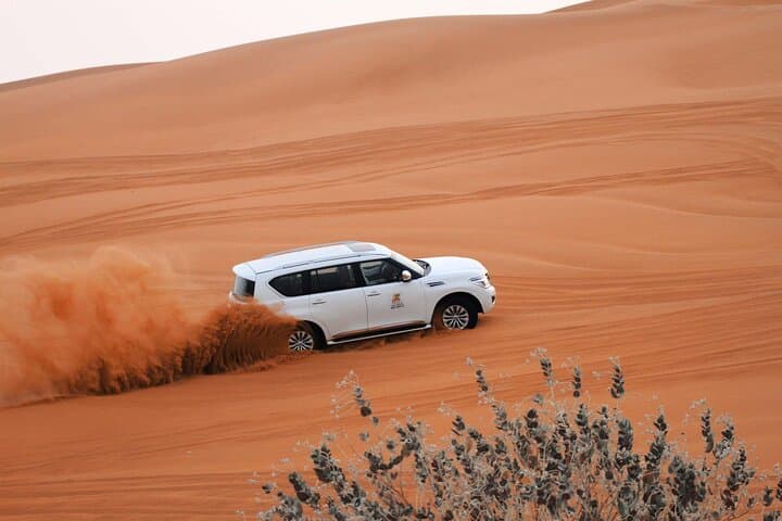Private Dubai Desert Safari: Dune Bashing, Camel Ride & BBQ Camp