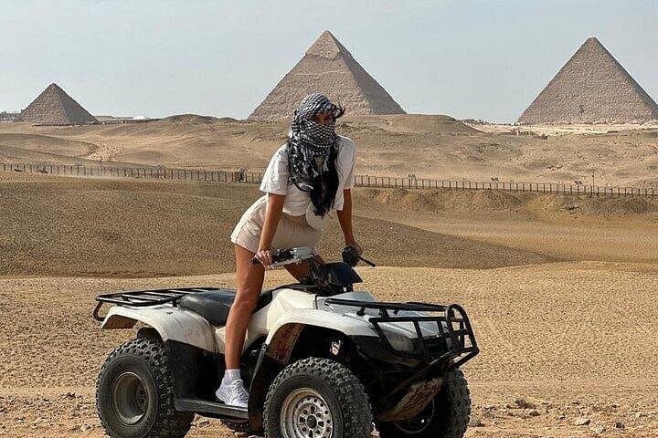 Giza Pyramid Adventure: ATV & Camel Ride, Shopping and Nile Dinner Cruise photo 2