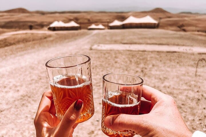 Full-Day Agafay Desert Quad Bike & Camel Ride with Luxury Camp from Marrakech photo 5