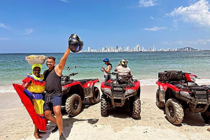 Cartagena ATV Tour on Tierra Bomba Island — 2-Hour Beach Ride and Swim photo 5
