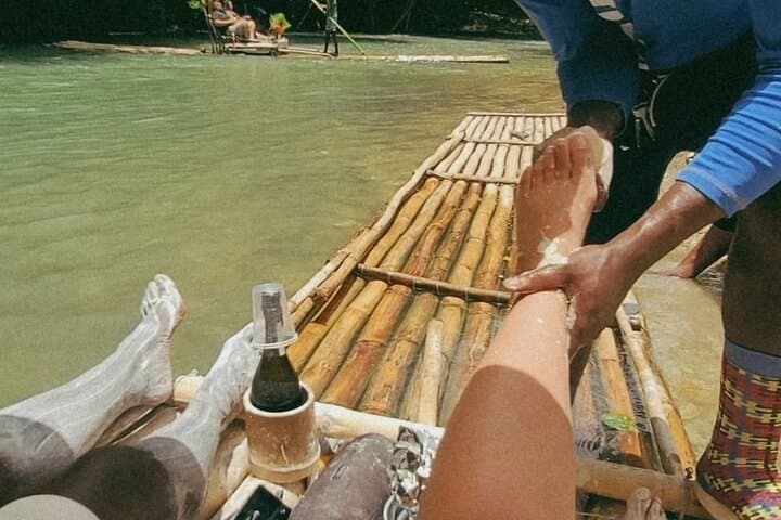Bamboo Rafting and Limestone Foot Massage in Ocho Rios — River Float & Local Spa photo 6