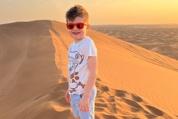 Dubai Private 4-Hour Evening Desert Safari — Dune Bashing, Sandboarding & Camel Ride photo 5