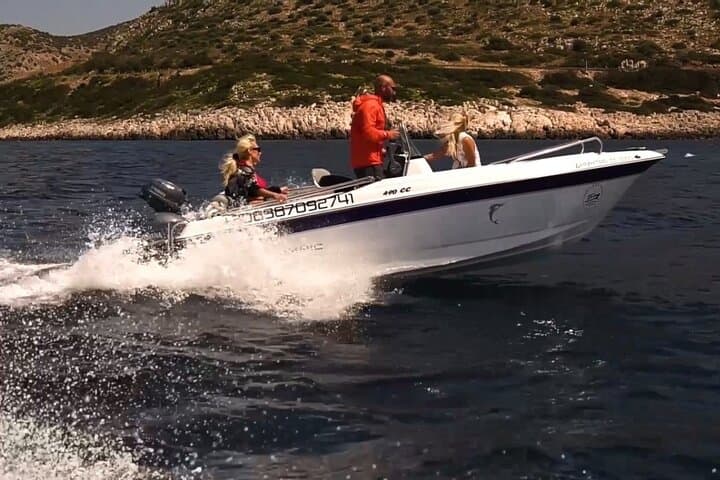 License-Free Small Boat Cruise on the Athens Riviera: Saronic Gulf Day Trip photo 1