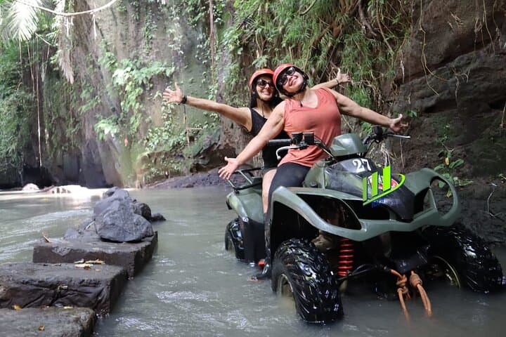 Ubud ATV Adventure: Private Quad Bike Through Rice Fields, Waterfall & Cave