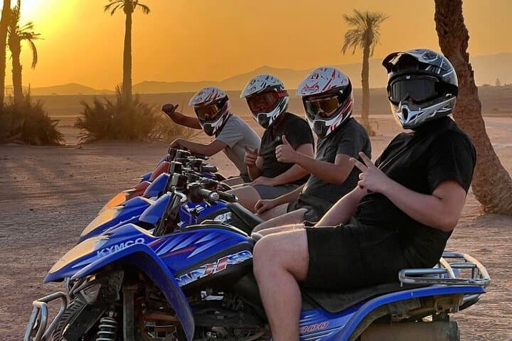 Sunset Quad Ride in Marrakech's Palmeraie — 2‑Hour ATV Adventure