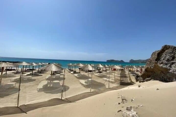 Drive to Falasarna: Private Jeep Beach Day with Sunbeds & Panoramic Lunch photo 2
