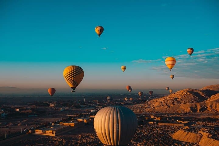 Dawn Over Luxor: Sunrise Hot Air Balloon Ride Above Ancient Temples photo 3