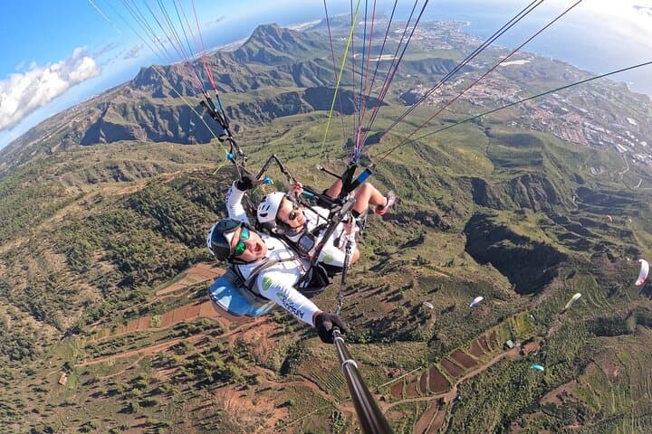Tandem Paragliding Over Costa Adeje — Bronze Flight from South Tenerife photo 2