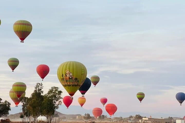 Sunrise Hot Air Balloon Over Marrakech’s High Atlas