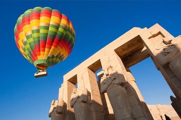 Sky to Temples: Luxor Hot Air Balloon Sunrise and Valley of the Kings Private Tour photo 4