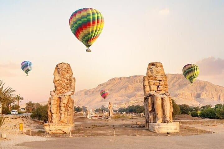 Sky to Temples: Luxor Hot Air Balloon Sunrise and Valley of the Kings Private Tour photo 3