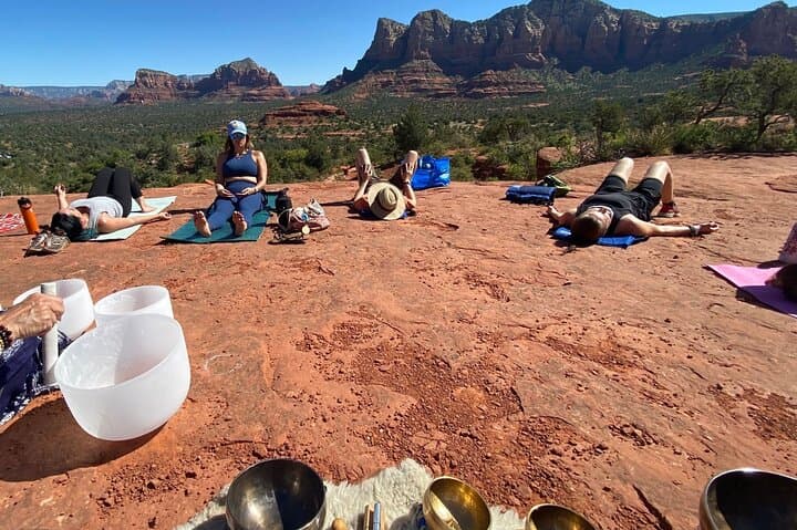 Reiki and Sound Healing on Sedona's Red Rocks — Courthouse Vista Group Healing photo 5