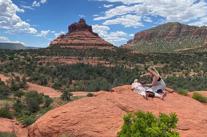 Reiki and Sound Healing on Sedona's Red Rocks — Courthouse Vista Group Healing photo 6