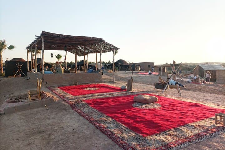 Agafay Desert Sunset Dinner with Camel or Quad Ride from Marrakech