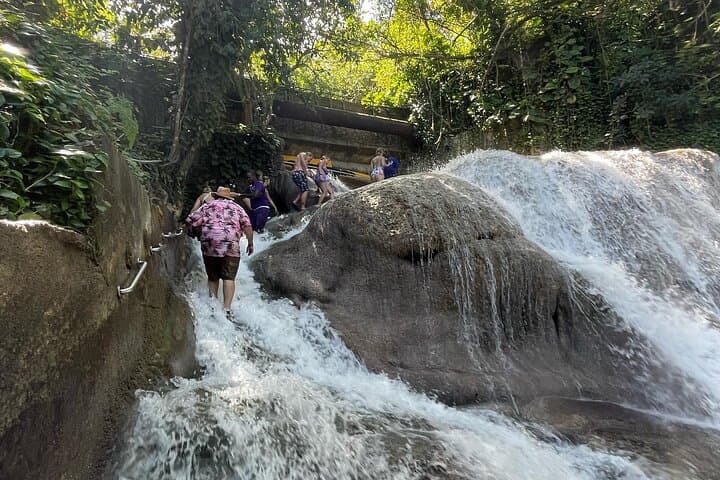 Dunn's River Falls 4-in-1: Climb, Zip, Raft and Ride in Ocho Rios