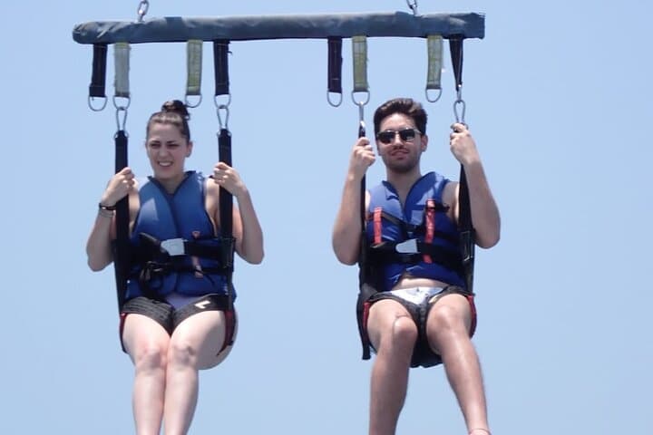 Parasailing in Nusa Dua Bali: Boat-Start Flights Over the Sea photo 3