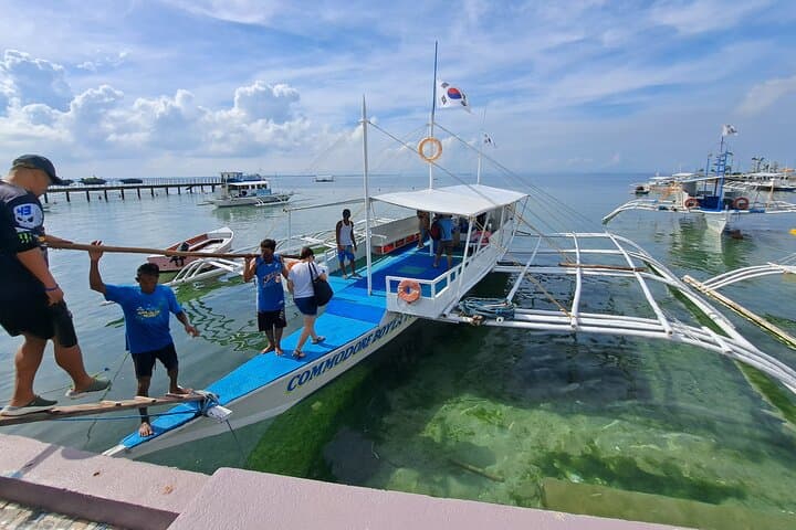 Mactan Island Hopping: Nalusuan & San Vicente Marine Sanctuary Day Trip