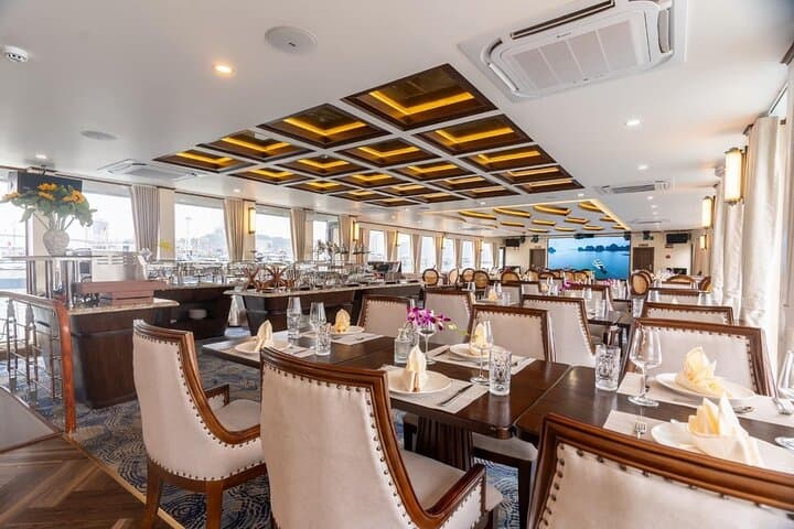 Halong Bay Symphony Luxury Day Cruise from International Cruise Port photo 6