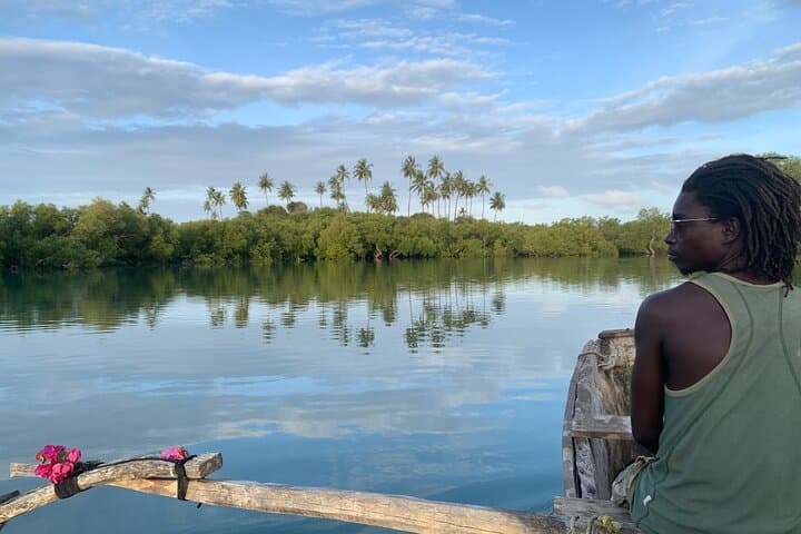 Sunset Mangrove Canoe Tour in Diani Beach — Guided Eco Canoe Experience