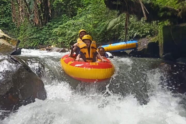 Bali Pakerisan River Tubing and Ayung River Rafting Day Trip from Ubud