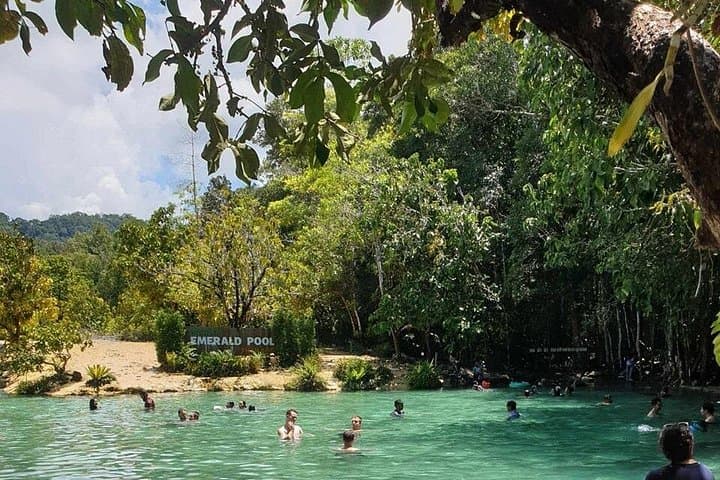 Krabi Jungle Tour: Hot Springs, Emerald Pool & Tiger Cave Temple Full-Day Adventure photo 1