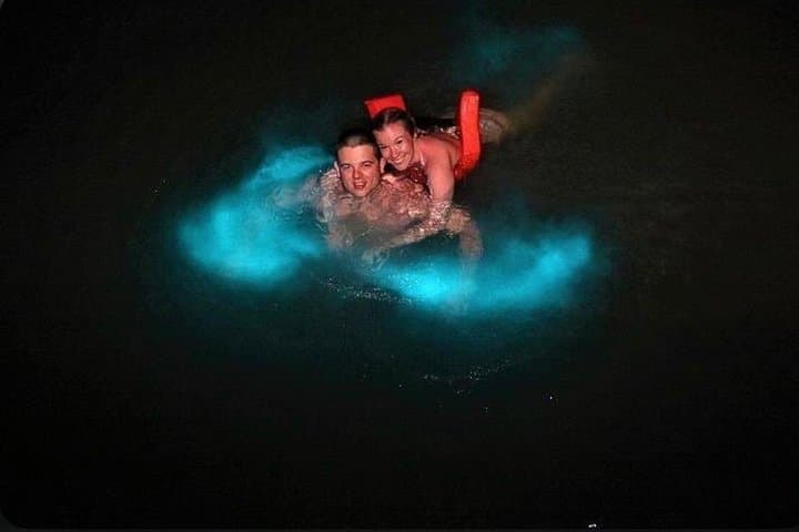 Glistening Waters: Luminous Lagoon Night Boat Tour from Montego Bay
