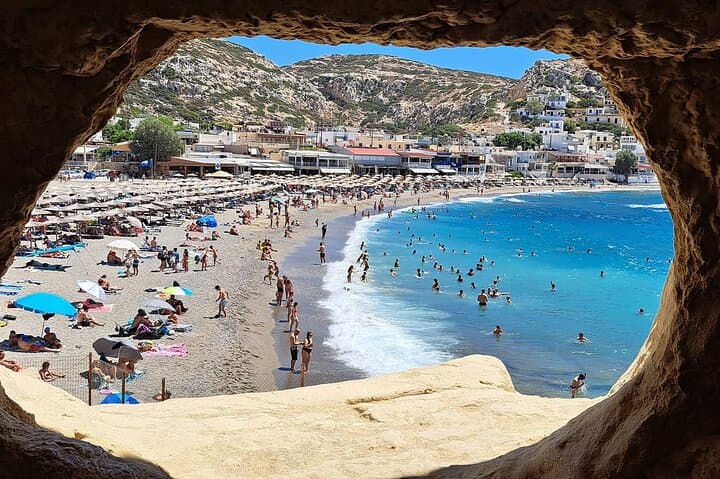 South Crete & Matala Caves Private Day Tour from Heraklion photo 4