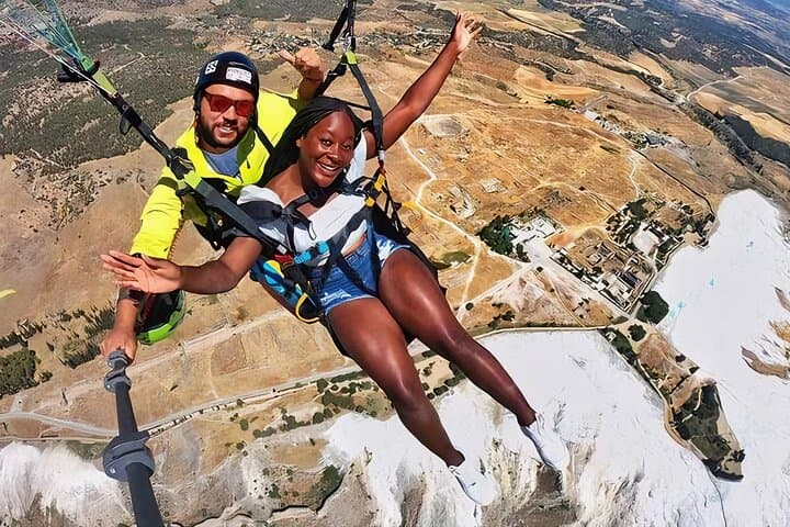 Pamukkale Paragliding: Tandem Flights Over Hierapolis & Travertine Terraces photo 4