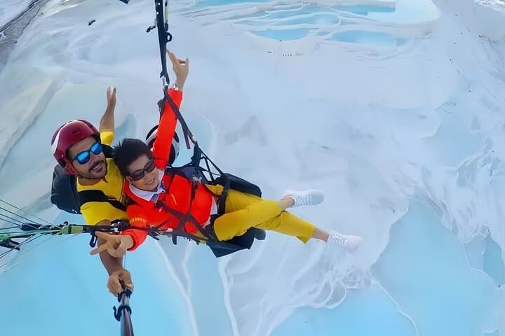 Pamukkale Paragliding: Tandem Flights Over Hierapolis & Travertine Terraces