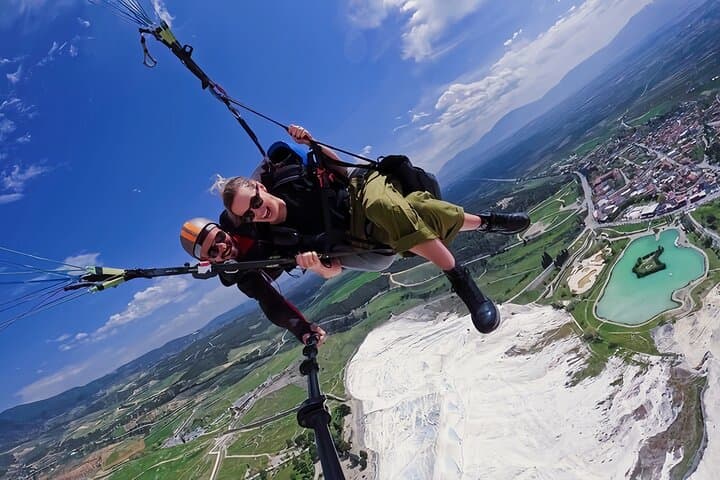 Pamukkale Paragliding: Tandem Flights Over Hierapolis & Travertine Terraces photo 3