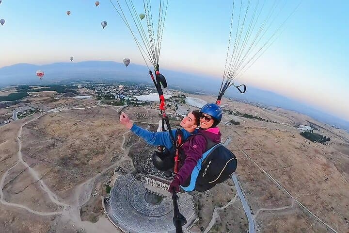 Pamukkale Paragliding: Tandem Flights Over Hierapolis & Travertine Terraces photo 6
