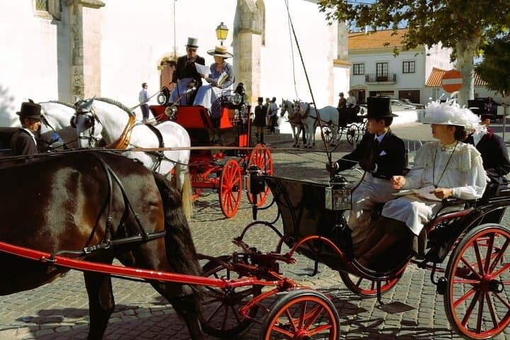 Lisbon to Golegã: Half-Day Lusitano Horse Experience & Carlos Relvas Studio