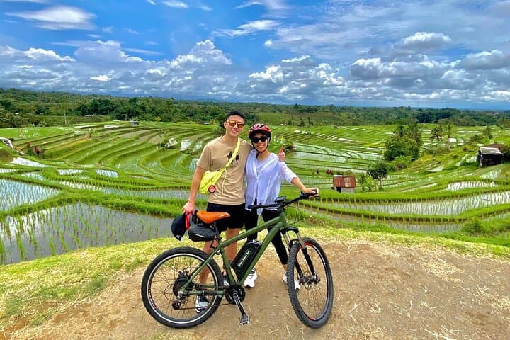 E-Biking Jatiluwih: 1-Hour Ride Through Bali's UNESCO Rice Terraces