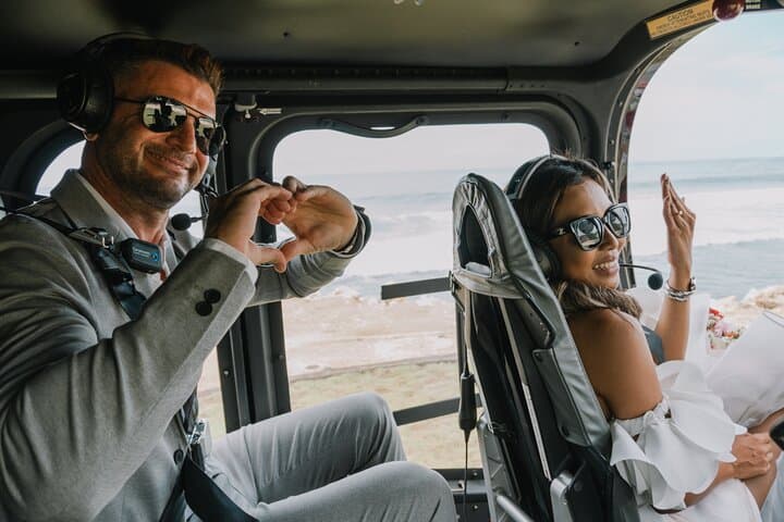 Romantic Helicopter Proposal Over Bali South Coastline photo 6