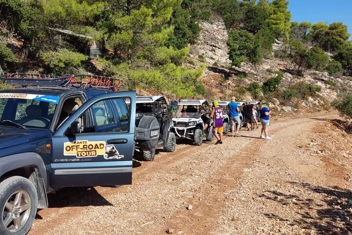Zakynthos Off-Road Polaris RZR Buggy Tour: Self-Drive Adventure with Swim & Farmhouse Lunch