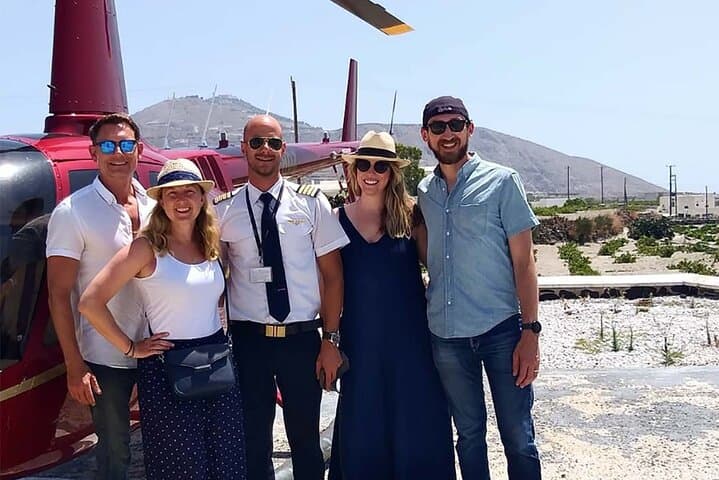 Mykonos from Above: 30-Minute Helicopter Flight Over Delos and Beaches