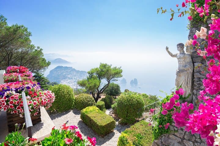 Day Trip to Capri & Blue Grotto from Rome: Fast Ferry, Monte Solaro, and La Piazzetta photo 2