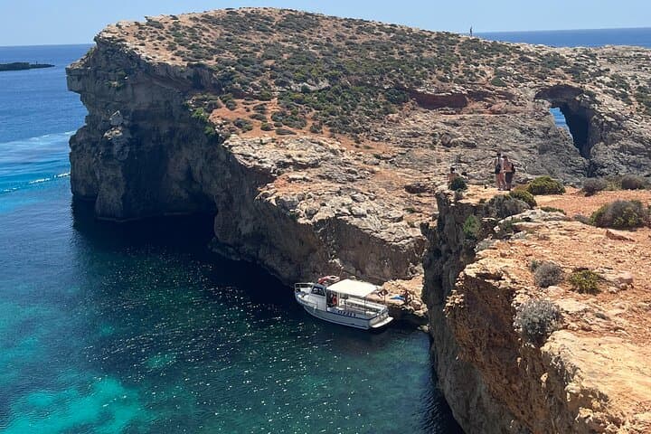 Private Boat Charter to Blue Lagoon, Crystal Lagoon & Comino — Snorkel Malta's Turquoise Coves photo 3