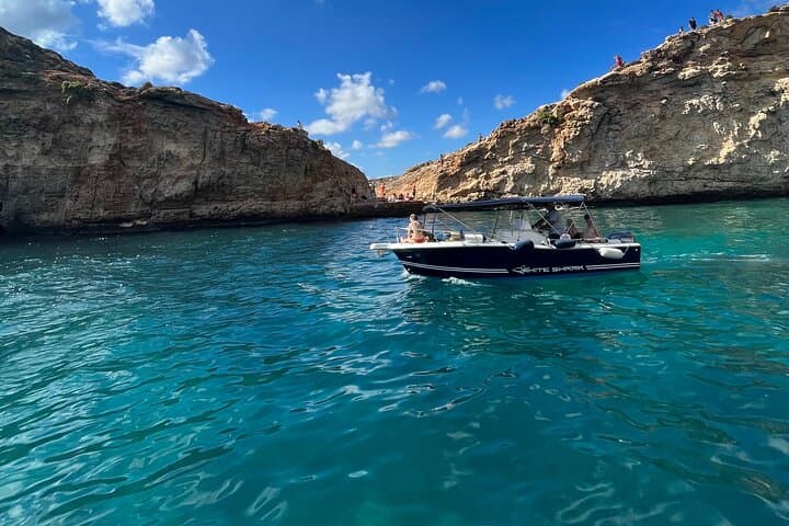 Private Boat Charter to Blue Lagoon, Crystal Lagoon & Comino — Snorkel Malta's Turquoise Coves photo 4