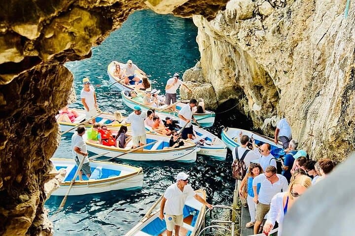 Capri & Anacapri Day Trip From Rome — Blue Grotto, Monte Solaro & La Piazzetta photo 4