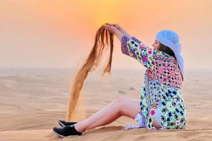 Evening Dubai Desert Safari with BBQ, Dune Bashing & Live Shows photo 6