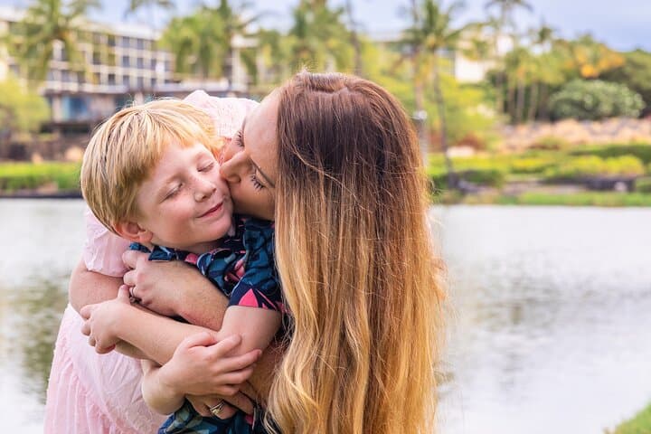 Waikoloa Fishponds Family Photo Session — 25-Minute Waikoloa Mini Session on Big Island