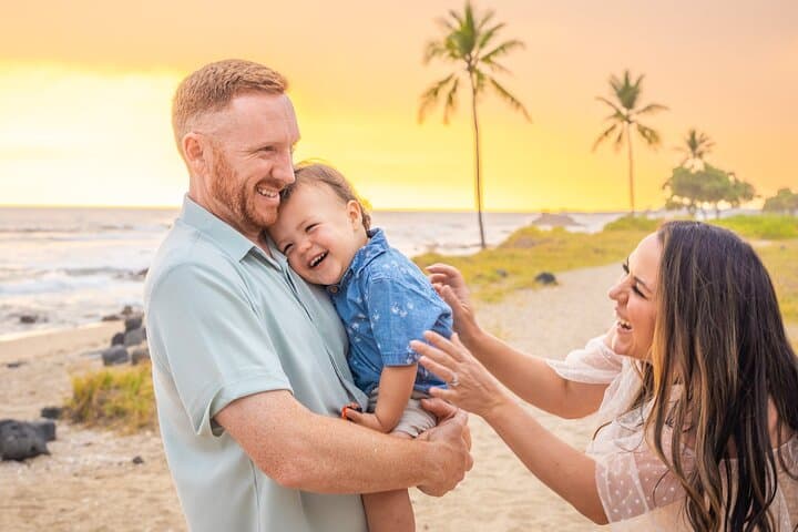 Big Island 45-Minute Beach Portrait Session at Old Kona Airport photo 1