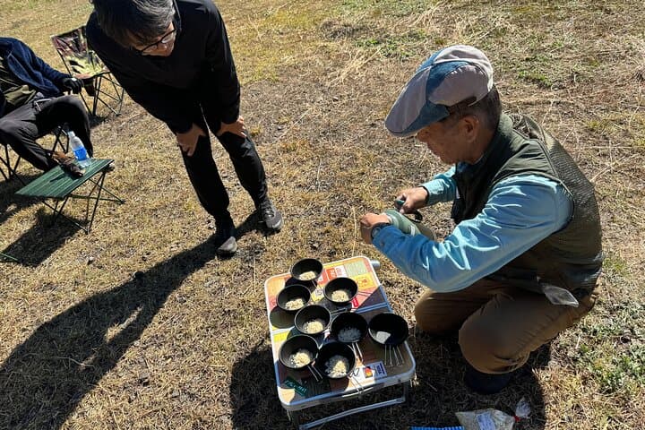 Aso Valley of the Wind Hike with Bento Lunch — Grassland Walk & Firecraft photo 5