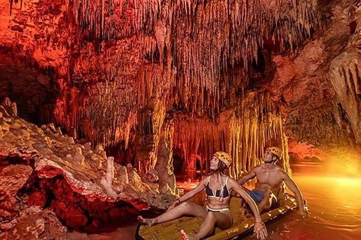 Xplor Fuego All-Inclusive Evening Adventure: Zip Lines, Underground Rivers & Amphibious Rides photo 1