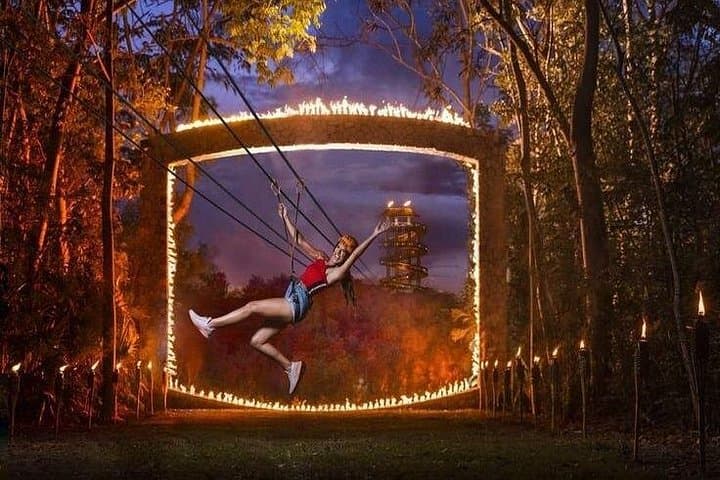 Xplor Fuego All-Inclusive Evening Adventure: Zip Lines, Underground Rivers & Amphibious Rides photo 3