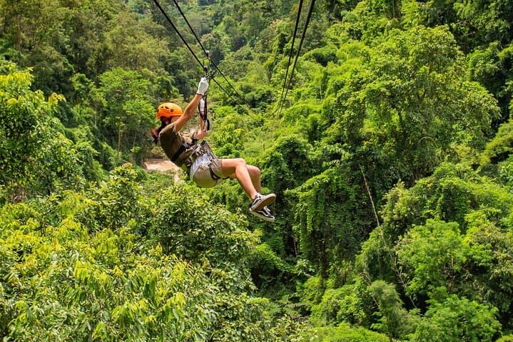 Roatan ATV, Zipline, Sloth Park & Beach Full-Day Adventure